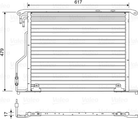 Valeo 814434 - Condensatore, Climatizzatore autozon.pro