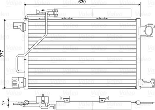 Valeo 814423 - Condensatore, Climatizzatore autozon.pro