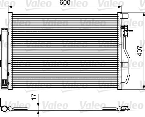 Valeo 814478 - Condensatore, Climatizzatore autozon.pro