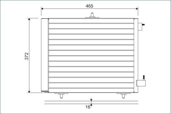 Valeo 814095 - Condensatore, Climatizzatore autozon.pro