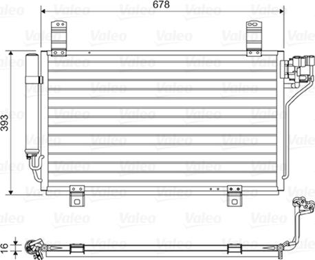 Valeo 814048 - Condensatore, Climatizzatore autozon.pro