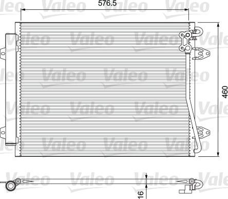 Valeo 814089 - Condensatore, Climatizzatore autozon.pro