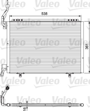 Valeo 814075 - Condensatore, Climatizzatore autozon.pro