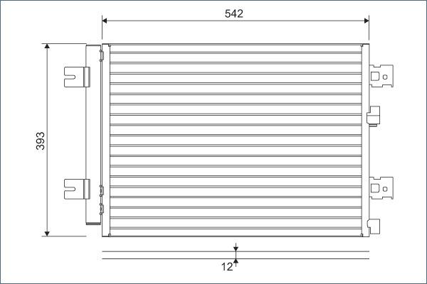 Valeo 814077 - Condensatore, Climatizzatore autozon.pro