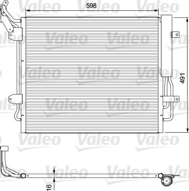 Valeo 814157 - Condensatore, Climatizzatore autozon.pro