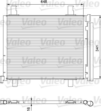 Valeo 814168 - Condensatore, Climatizzatore autozon.pro