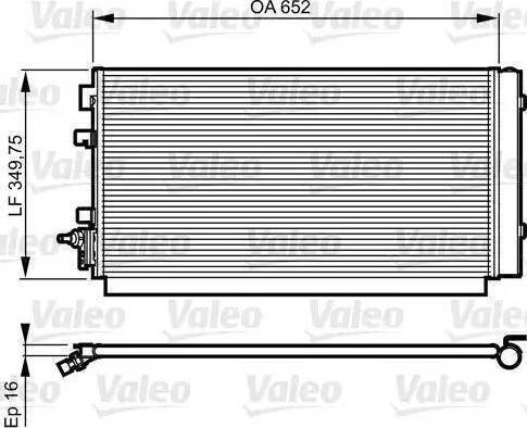 Valeo 814187 - Condensatore, Climatizzatore autozon.pro