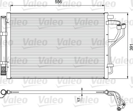 Valeo 814394 - Condensatore, Climatizzatore autozon.pro