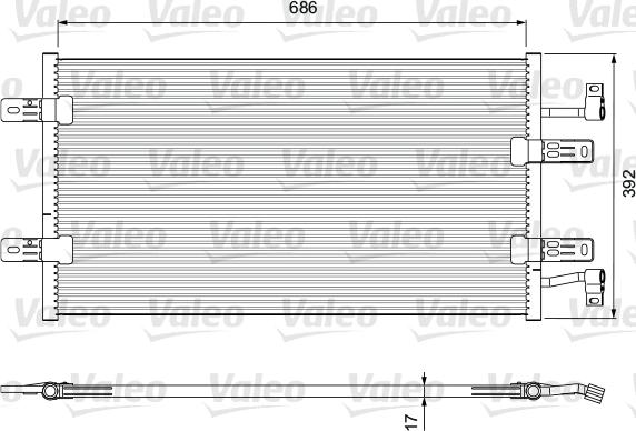 Valeo 814398 - Condensatore, Climatizzatore autozon.pro