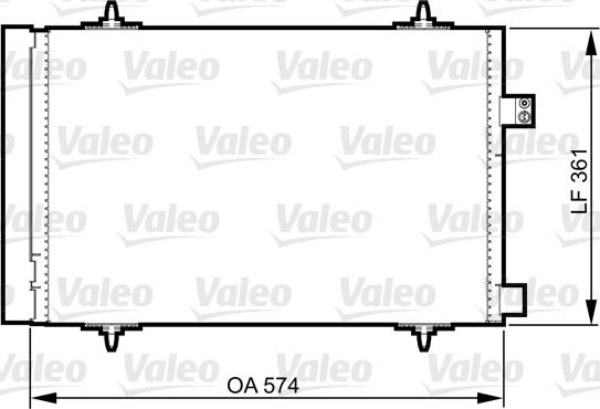 Valeo 814363 - Condensatore, Climatizzatore autozon.pro