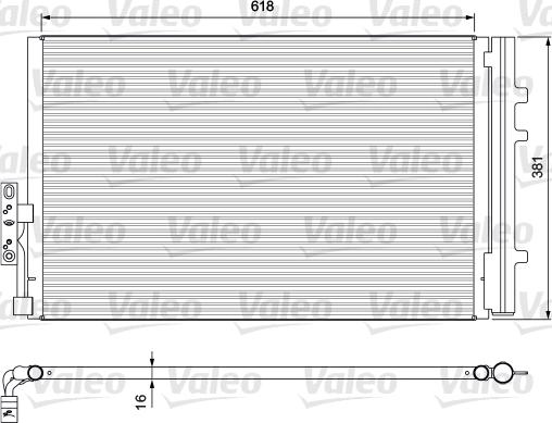 Valeo 814386 - Condensatore, Climatizzatore autozon.pro