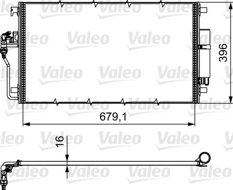 Valeo 814374 - Condensatore, Climatizzatore autozon.pro