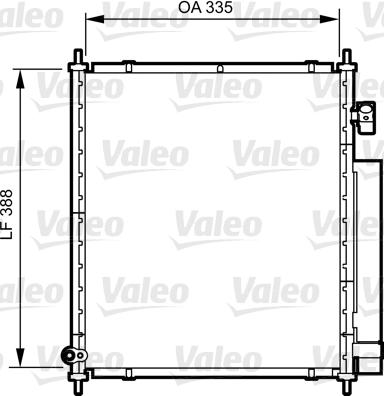 Valeo 814241 - Condensatore, Climatizzatore autozon.pro