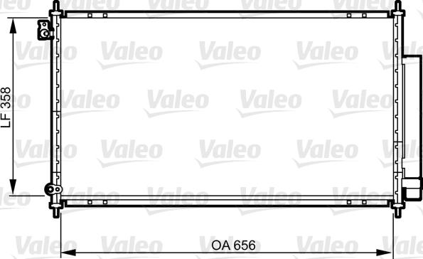 Valeo 814242 - Condensatore, Climatizzatore autozon.pro