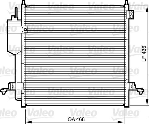 Valeo 814214 - Condensatore, Climatizzatore autozon.pro