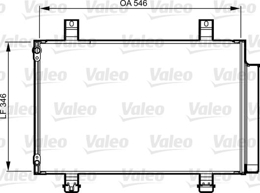 Valeo 814237 - Condensatore, Climatizzatore autozon.pro