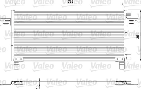 Valeo 815091 - Condensatore, Climatizzatore autozon.pro