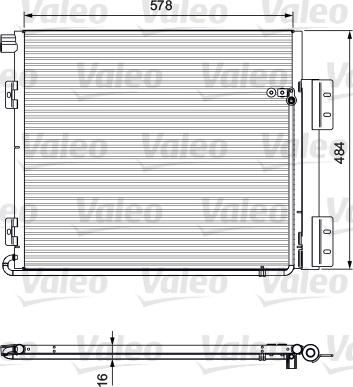 Valeo 815060 - Condensatore, Climatizzatore autozon.pro