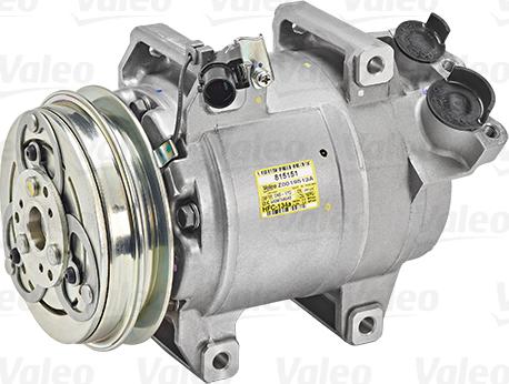 Valeo 815151 - Compressore, Climatizzatore autozon.pro