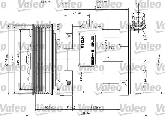 Valeo 815870 - Compressore, Climatizzatore autozon.pro