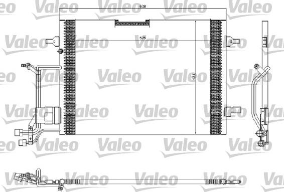 Valeo 816967 - Condensatore, Climatizzatore autozon.pro