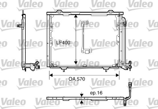 Valeo 816900 - Condensatore, Climatizzatore autozon.pro