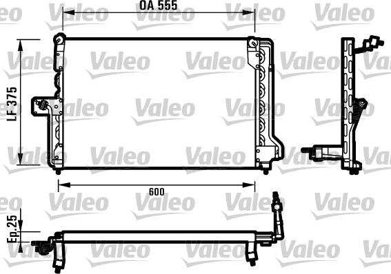 Valeo 816903 - Condensatore, Climatizzatore autozon.pro