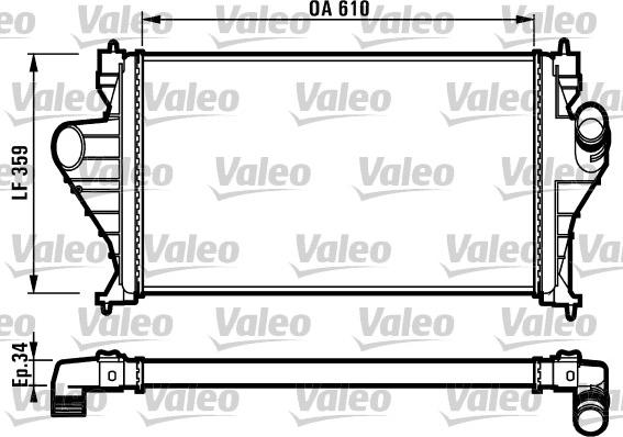 Valeo 816919 - Intercooler autozon.pro