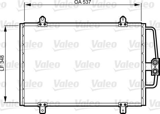 Valeo 816912 - Condensatore, Climatizzatore autozon.pro