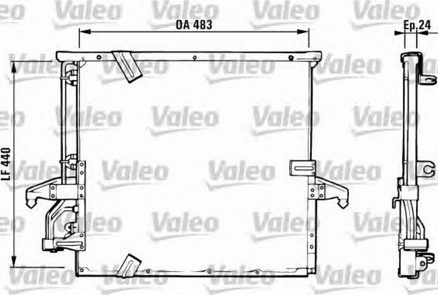 Valeo 816937 - Condensatore, Climatizzatore autozon.pro