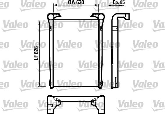 Valeo 816978 - Intercooler autozon.pro