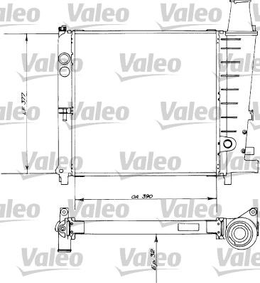 Valeo 816644 - Radiatore, Raffreddamento motore autozon.pro