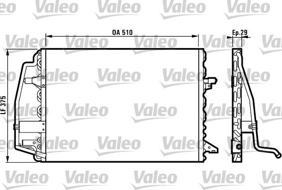 Valeo 816898 - Condensatore, Climatizzatore autozon.pro