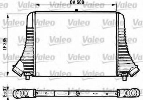 Valeo 816849 - Intercooler autozon.pro