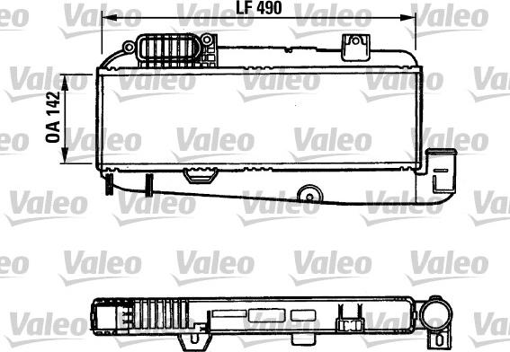 Valeo 816847 - Intercooler autozon.pro