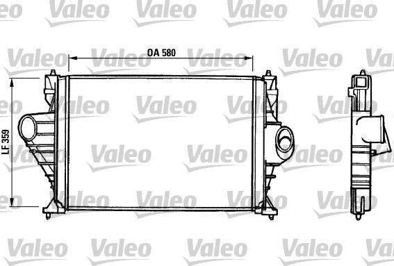 Valeo 816889 - Intercooler autozon.pro