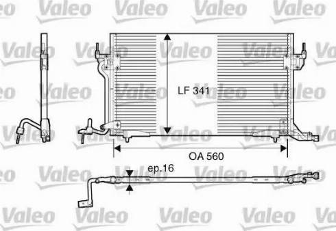 Valeo 816888 - Condensatore, Climatizzatore autozon.pro