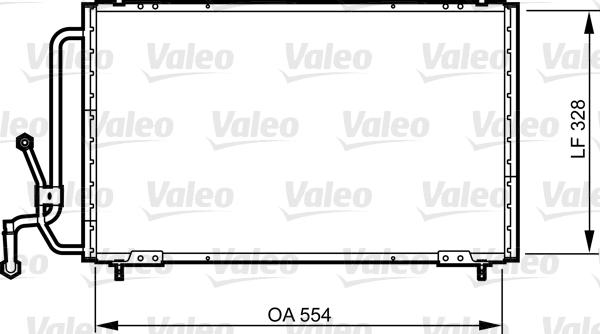 Valeo 816835 - Condensatore, Climatizzatore autozon.pro