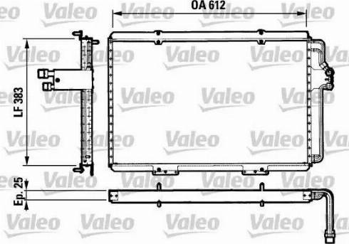 Valeo 816821 - Condensatore, Climatizzatore autozon.pro