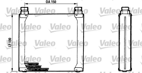 Valeo 816748 - Radiatore olio, Olio motore autozon.pro