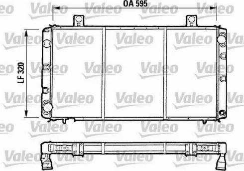 Valeo 810965 - Radiatore, Raffreddamento motore autozon.pro