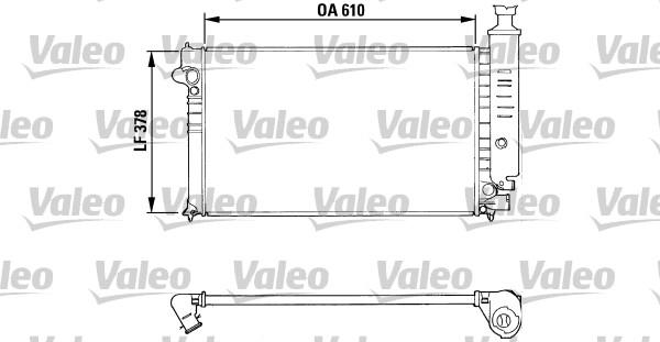 Valeo 810919 - Radiatore, Raffreddamento motore autozon.pro