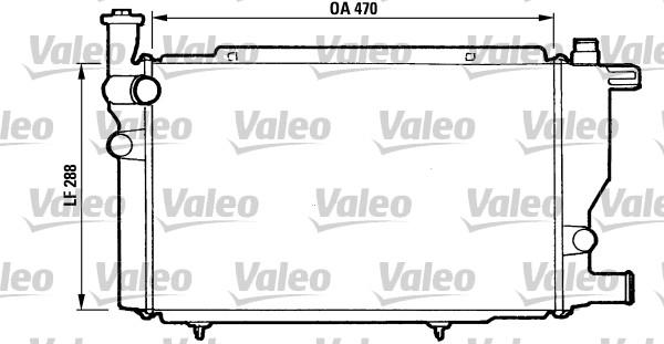 Valeo 810892 - Radiatore, Raffreddamento motore autozon.pro