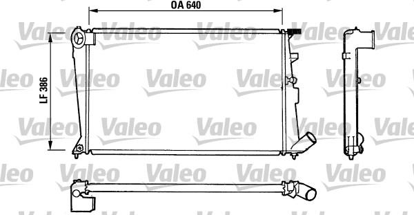 Valeo 810836 - Radiatore, Raffreddamento motore autozon.pro