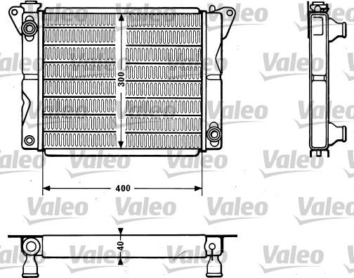 Valeo 810879 - Radiatore, Raffreddamento motore autozon.pro