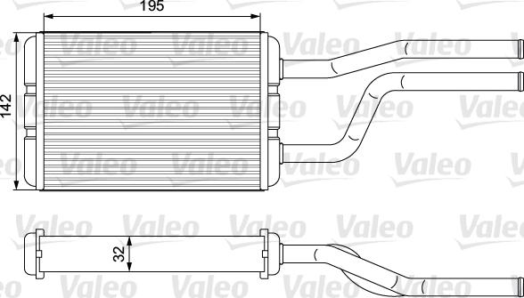 Valeo 811545 - Scambiatore calore, Riscaldamento abitacolo autozon.pro