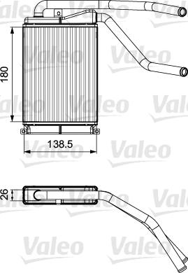 Valeo 811546 - Scambiatore calore, Riscaldamento abitacolo autozon.pro