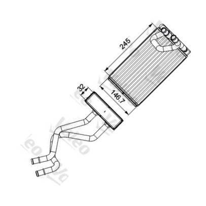 Valeo 811547 - Scambiatore calore, Riscaldamento abitacolo autozon.pro