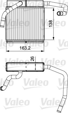 Valeo 811552 - Scambiatore calore, Riscaldamento abitacolo autozon.pro