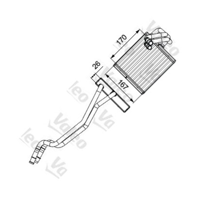 Valeo 811509 - Scambiatore calore, Riscaldamento abitacolo autozon.pro